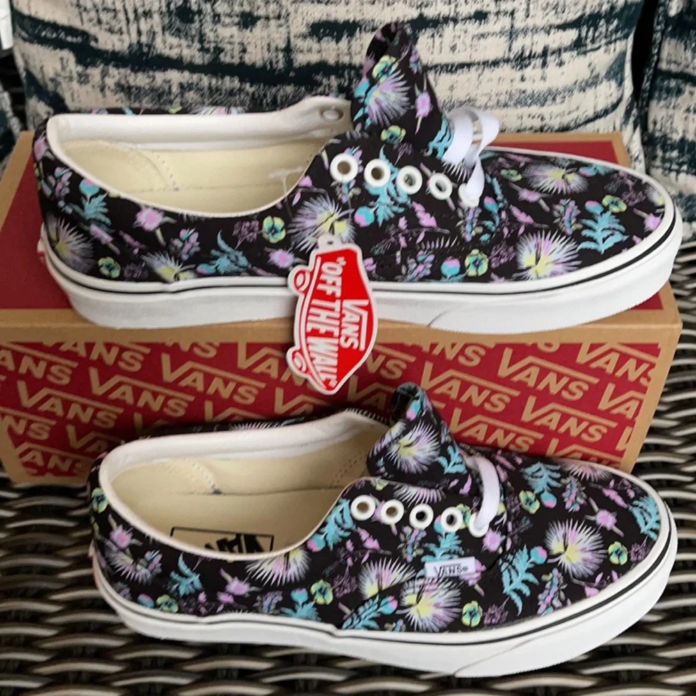 Vans Era Paradise Floral Black/True White WMNS - Picture 2 of 16